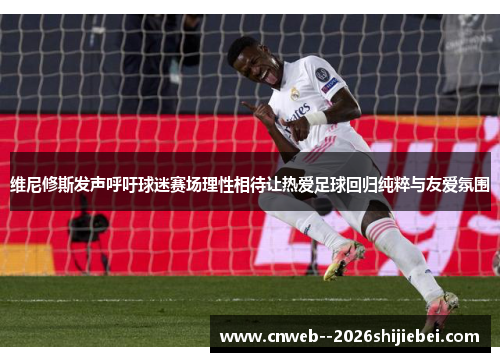 维尼修斯发声呼吁球迷赛场理性相待让热爱足球回归纯粹与友爱氛围 维尼修斯发声呼吁球迷赛场理性相待让热爱足球回归纯粹与友爱氛围